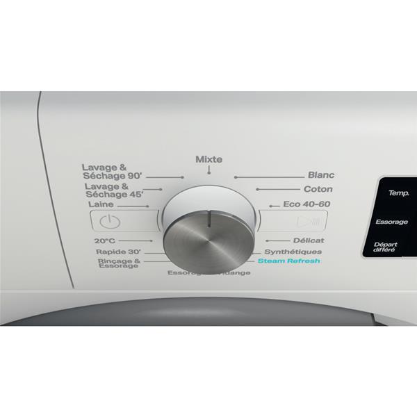 WHIRLPOOL Lave-linge séchant FFWDCB964369SVFR